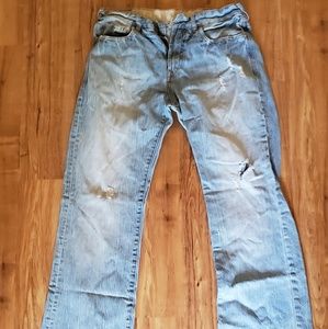 Men's Unionbay Distressed Light Wash 32 x 32